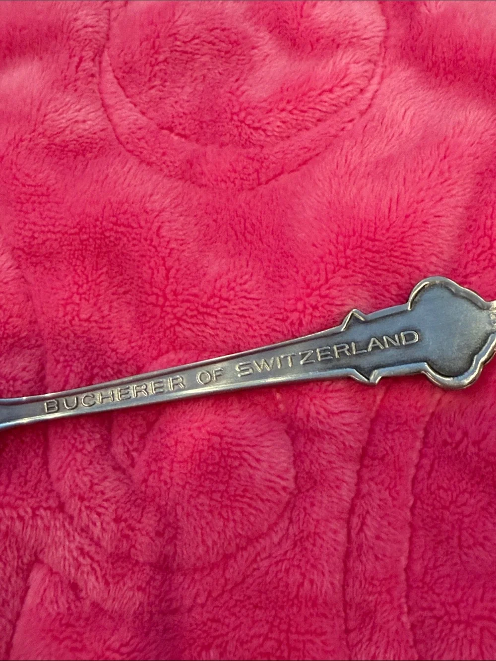 Vintage Rolex Bucherer Swiss Souvenir Spoons - Set of 7